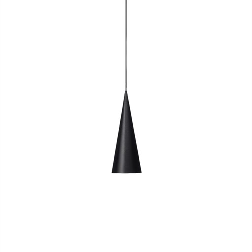 Wästberg+CONE SUSPENDED W151M1 LED 11,6W 294lm 2700K CRI>90, hämardatav phase-cut, rippvalgusti, must