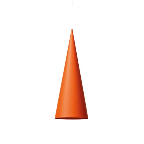 Wästberg+CONE SUSPENDED W151XL1 LED 44W 1860lm 2700K CRI>90, hämardatav Push/DALI, rippvalgusti, punakasoranž
