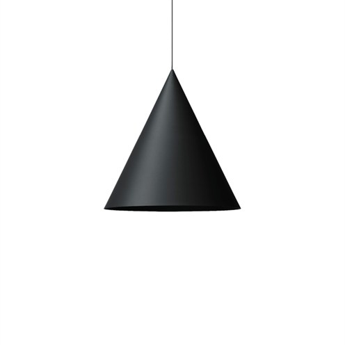 Wästberg+CONE SUSPENDED W151XL2 LED 44W 1820lm 2700K CRI>90, hämardatav Push/DALI, rippvalgusti, must