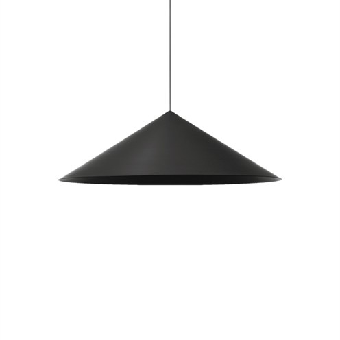 Wästberg+CONE SUSPENDED W151XL3 LED 44W 2150lm 2700K CRI>90, hämardatav Push/DALI, rippvalgusti, must