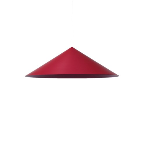 Wästberg+CONE SUSPENDED W151XL3 LED 44W 2420lm 2700K CRI>90, hämardatav Push/DALI, rippvalgusti, purpurpunane