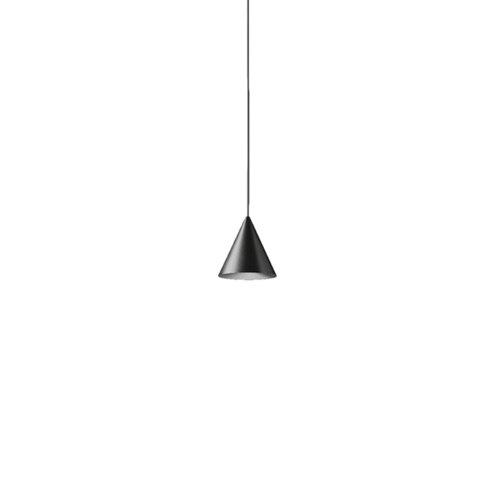 Wästberg+CONE SUSPENDED W151XS2 LED 10,7W 548lm 2700K CRI>98, hämardatav phase-cut, rippvalgusti, must