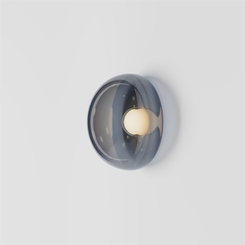Bomma+Dew Drops Wall & Ceiling Medium LED 6W 450lm 2700K CRI>90, hämardatav DALI, lae-/seinavalgusti, suitsune