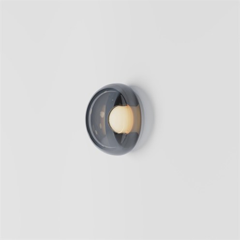 Bomma+Dew Drops Wall & Ceiling Small LED 6W 450lm 2700K CRI>90, hämardatav DALI, lae-/seinavalgusti, suitsune