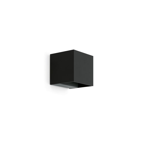 Lombardo+Dodo 100 LED 8W 350lm 2700K 30-90°, IP54, seinavalgusti, must