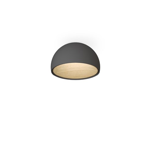 Vibia+Duo LED 12W 779lm 2700K CRI>90, hämardatav Push/1-10V, laevalgusti, grafiit (ADAPTA RF 9913 WX), tammepuit