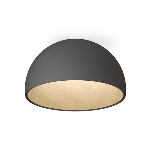 Vibia+Duo LED 26W 1284lm 2700K CRI>90, hämardatav Push/1-10V/DALI, laevalgusti, grafiit (ADAPTA RF 9913 WX), tammepuit