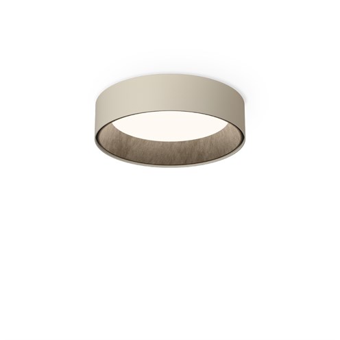 Vibia+Duo petra LED 26W 1796lm 2700K CRI>90, hämardatav Push/1-10V/DALI, laevalgusti, kreemjas (RAL 7044), kiltkivi