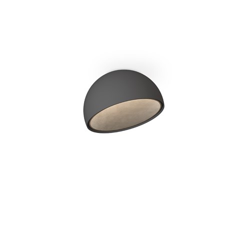 Vibia+Duo petra LED 12W 612lm 2700K CRI>90, hämardatav Push/1-10V, laevalgusti, grafiit (ADAPTA RF 9913 WX), kiltkivi