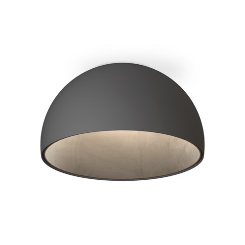 Vibia+Duo petra LED 26W 1202lm 2700K CRI>90, hämardatav Push/1-10V/DALI, laevalgusti, grafiit (ADAPTA RF 9913 WX), kiltkivi