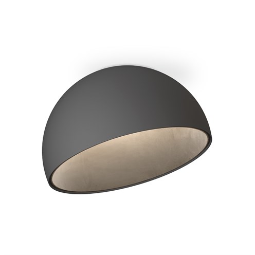 Vibia+Duo petra LED 26W 1251lm 2700K CRI>90, hämardatav Push/1-10V/DALI, laevalgusti, grafiit (ADAPTA RF 9913 WX), kiltkivi