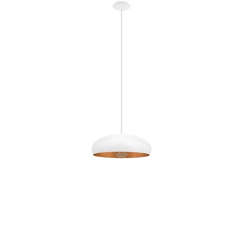 EGLO+Rippvalgusti MOGANO 1, max. 60W E27, teras, valge-vaskne