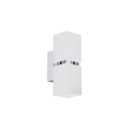 EGLO+Passa 2x3,3W GU10 LED 2x240lm 3000K, valge-kroom, valgusallikad komplektis