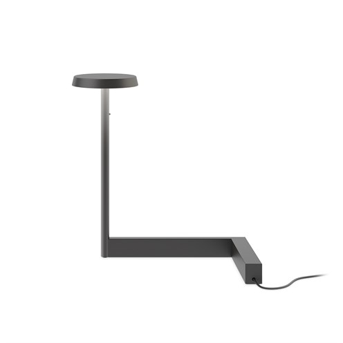 Vibia+Flat LED 7W 598lm 2700K CRI>90, hämardatav Push dim, lauavalgusti, must