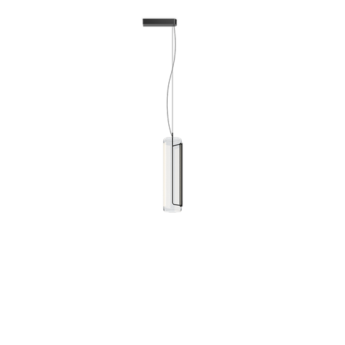 Vibia+Guise LED 20W 906lm 3000K CRI>90, sensoriga, rippvalgusti, grafiit