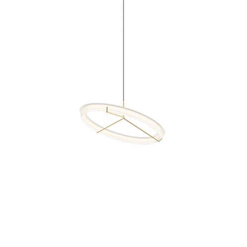 Vibia+Halo Jewel LED 23W 1904lm 2700K CRI>90, hämardatav DALI, rippvalgusti, kuldne