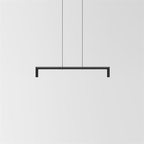 Rakumba+Hangman Pendant LED 12W 1220lm 2700K CRI>90 60°, hämardatav phase-cut, rippvalgusti, anodeeritud must