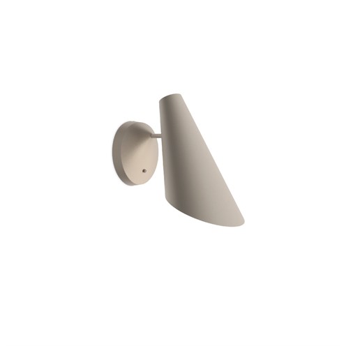 Vibia+I.Cono LED 6W 186lm 2700K CRI>90, seinavalgusti, lülitiga, beež (NCS S 4005-Y50R)