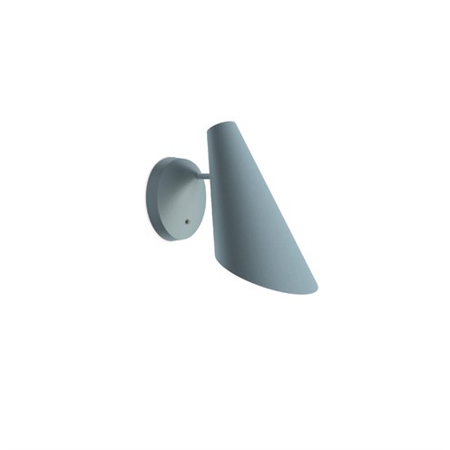 Vibia+I.Cono LED 6W 186lm 2700K CRI>90, seinavalgusti, lülitiga, sinine (NCS S 5010-B10G)