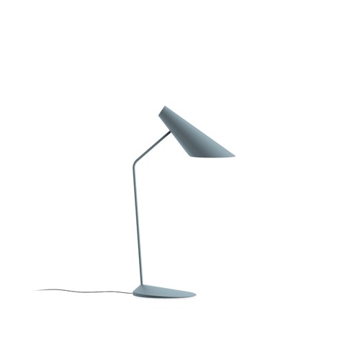 Vibia+I.Cono LED 6W 186lm 2700K CRI>90, hämardatav Push dim, lauavalgusti, sinine (NCS S 5010-B10G)