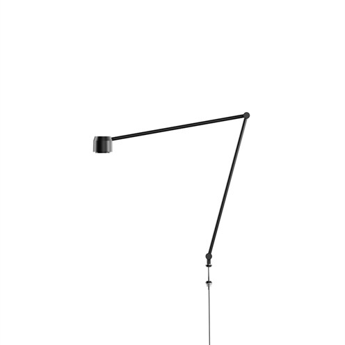 Wästberg+ION PIN W225P2 LED 8,3W 526lm 3000K CRI>98 60°, hämardatav, lauavalgusti, must