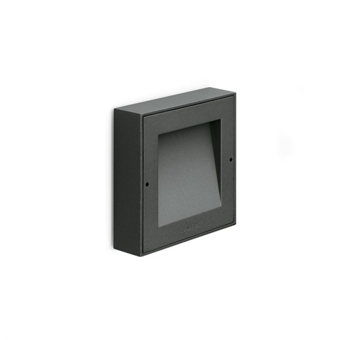 Lombardo+Koi 110 LED 6W 375lm 3000K, IP66, välisvalgusti, antratsiit