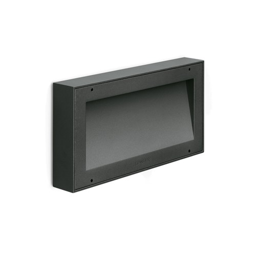 Lombardo+Koi 220 LED 10W 650lm 3000K, IP66, välisvalgusti, antratsiit