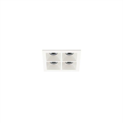 Lombardo+Kura 2X2 LED 9,5W 725lm 700mA 2700K CRI>95 28°, IP65, süvisvalgusti, valge, liiteseadmeta
