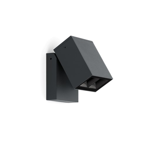 Lombardo+Kura Reg X2 LED 4W 310lm 700mA 3000K CRI>95 28°, IP65, lae-/seinavalgusti, tumehall, liiteseadmeta