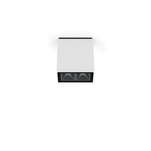 Lombardo+Kura Top X2 LED 4W 310lm 700mA 3000K CRI>95 28°, IP65, laevalgusti, valge, liiteseadmeta