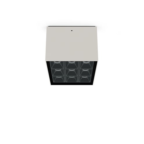 Lombardo+Kura Top X9 LED 18W 1435lm 700mA 3000K CRI>95 28°, IP65, laevalgusti, helehall, liiteseadmeta