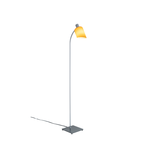 Nemo+LAMPE DE BUREAU READING max 20W E14, põrandavalgusti, kollane kuppel