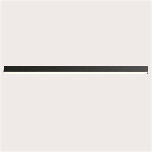 Nexia+Let Go Single 1698mm LED 28,2W 2755lm 3000K CRI>90 opaalhajuti, hämardatav DALI, laevalgusti, must