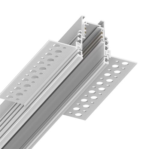 PRO+LINE48V FRAMELESS TRACK süvistatav voolusiin 2m, valge