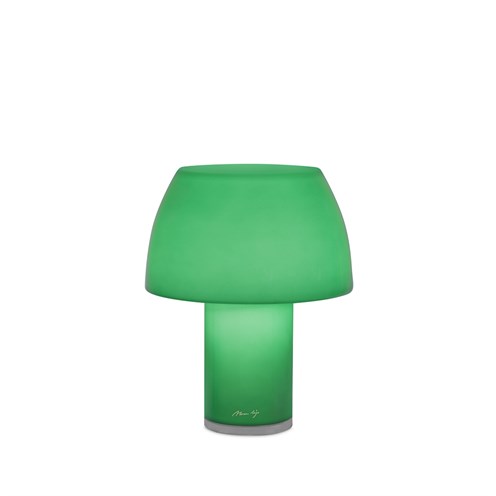 Nemo+Lorosae Table LED 3W 2700K CRI>90, hämardatav step-dim, IP54, laetav lauavalgusti (5h, tööaeg kuni 14h), roheline