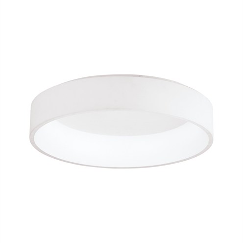 EGLO+MARGHERA1 Ø595mm h=137mm LED 38,3W 4200lm 3000K, VALGE hämardatav faasilõike dimmeriga