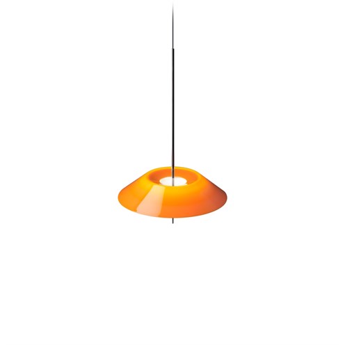 Vibia+Mayfair LED 15W 1841lm 2700K CRI>90, hämardatav DALI, rippvalgusti, grafiit/oranž (RAL 7016, RAL 2009)