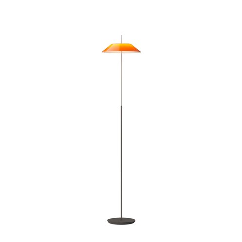 Vibia+Mayfair LED 15W 1841lm 2700K CRI>90, sensoriga, põrandavalgusti, grafiit/oranž (RAL 7016, RAL 2009)