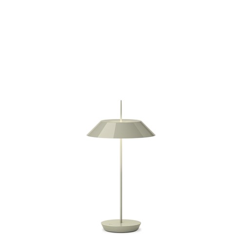 Vibia+Mayfair mini LED 2,5W 223lm 2700K CRI>90, hämardatav Touch dim, laetav lauavalgusti (tööaeg kuni 24h), roheline (NCS S 4005-G80Y)