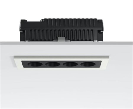 FLOS Outdoor+Mile Recessed 1 LED 11W 725lm 3000K 40° IP66 süvisvalgusti, hämardatav DALI, primer