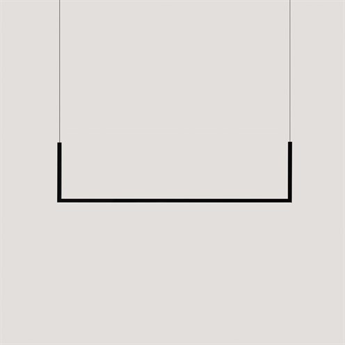 Nexia+Mobile 1200 LED 34W 1665lm 2700K, hämardatav DALI, rippvalgusti, must