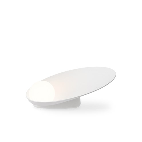 Vibia+Musa LED 4,5W 317lm 2700K CRI>90, hämardatav push dim, lauavalgusti, valge (NCS S 0502-Y50R)