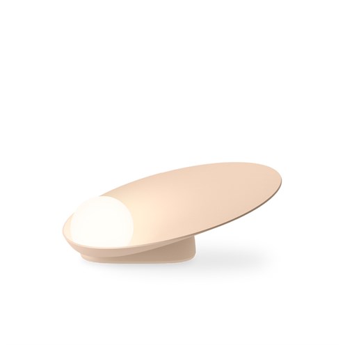 Vibia+Musa LED 4,5W 317lm 2700K CRI>90, hämardatav push dim, lauavalgusti, roosa (NCS S 1010-Y50R)