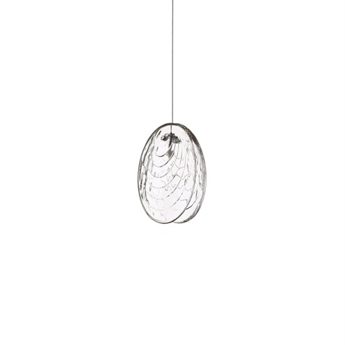 Bomma+Mussels Single Pendant max. 1,2W G4 (komplektis 1,2W 100lm 2700K CRI>90), rippvalgusti, klaar/antratsiit