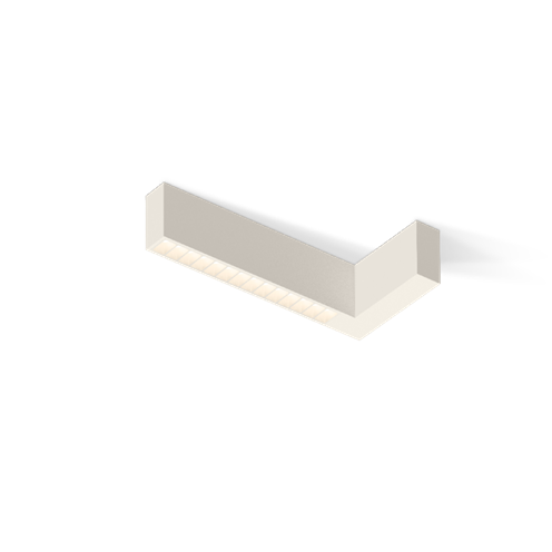 Vibia+Offset Low Glare LED 13,7W 1674lm 2700K CRI>90 UGR<19, hämardatav DALI, laevalgusti, valge