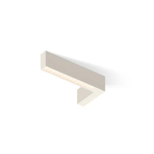 Vibia+Offset Low Glare LED 13,7W 1674lm 2700K CRI>90 UGR<19, hämardatav DALI, laevalgusti, valge