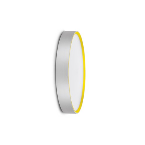 Lombardo+Ola 330 Color LED 20W 1200lm 3000K, hämardatav phase-cut, IP66, välisvalgusti, alumiinium/kollane