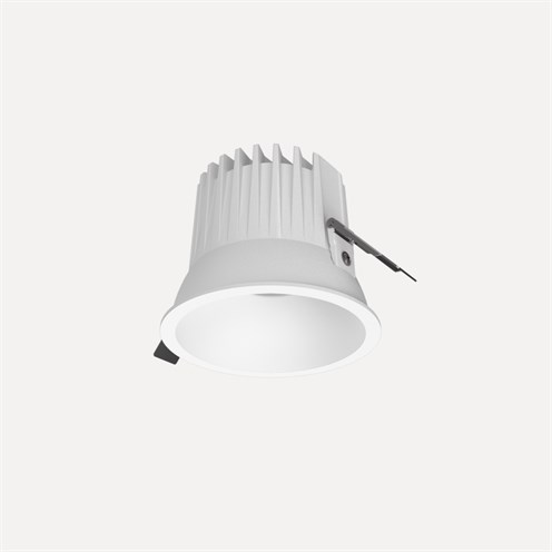 Nexia+Onno 100 LED 12W 1182lm 3000K CRI>90 36°, IP54, süvisvalgusti, valge