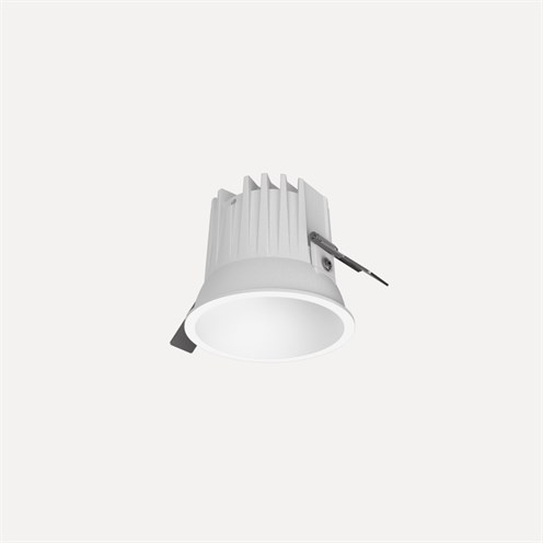 Nexia+Onno 80 LED 6W 662lm 3000K CRI>90 36°, hämardatav DALI, IP54, süvisvalgusti, valge