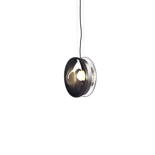 Bomma+Orbital Pendant max. 13W E27 (komplektis G80 6W 510lm 2700K CRI>90), hämardatav TRIAC, rippvalgusti, suitsune, harjatud hõbedane